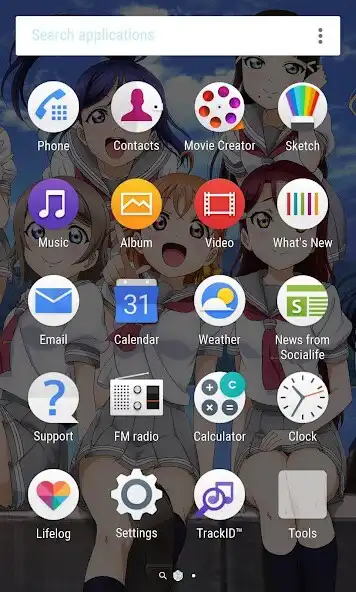 Play Aqours Sunshine - Xperia Theme as an online game Aqours Sunshine - Xperia Theme with UptoPlay