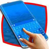 Free play online Aqua Keyboard Theme APK