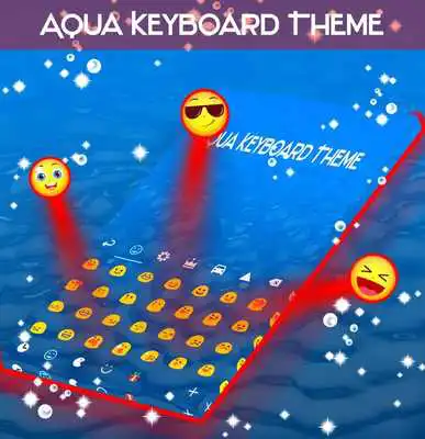Play Aqua Keyboard Theme Play Aqua Keyboard Theme