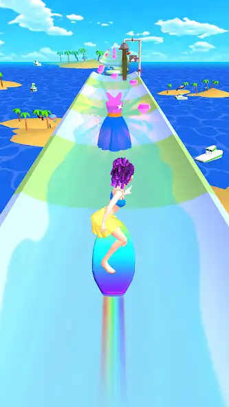Play Aquapark Surfer：Fun Music Run as an online game Aquapark Surfer：Fun Music Run with UptoPlay
