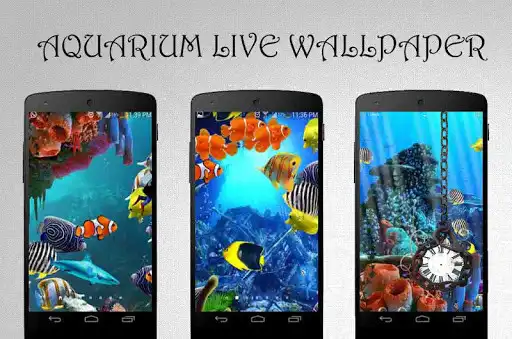 Play APK Aquarium Clock Live Wallpaper  and enjoy Aquarium Clock Live Wallpaper with UptoPlay ripple.gallary.clock.aquarium