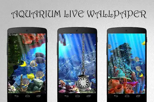Play APK Aquarium Clock Live Wallpaper  and enjoy Aquarium Clock Live Wallpaper with UptoPlay ripple.gallary.clock.aquarium