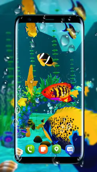 Play Aquarium fish live wallpapers as an online game Aquarium fish live wallpapers with UptoPlay
