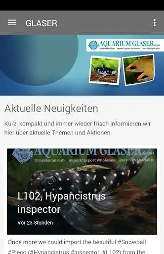 Play Aquarium Glaser GmbH  and enjoy Aquarium Glaser GmbH with UptoPlay