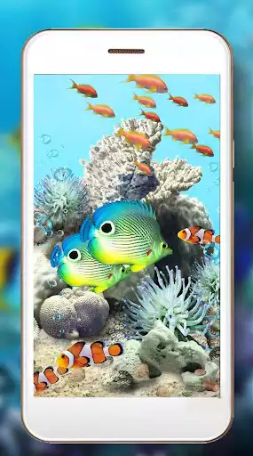 Play APK Aquarium Live Wallpaper  and enjoy Aquarium Live Wallpaper with UptoPlay com.livewallpapershd.aquarium