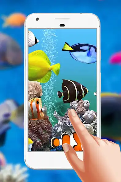 Play Aquarium Magic Touch Live Wallpaper  and enjoy Aquarium Magic Touch Live Wallpaper with UptoPlay