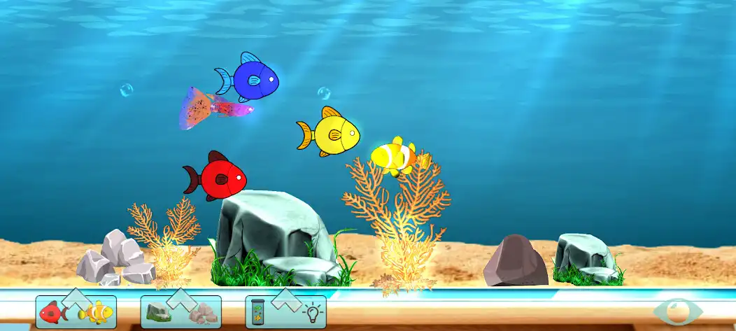 Play Aquarium with light  and enjoy Aquarium with light with UptoPlay