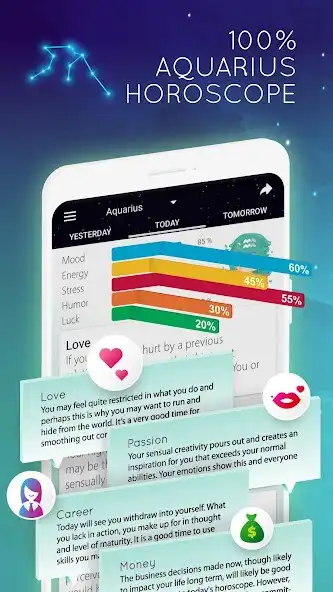 Play Aquarius Horoscope - Daily Zodiac Sign  and enjoy Aquarius Horoscope - Daily Zodiac Sign with UptoPlay