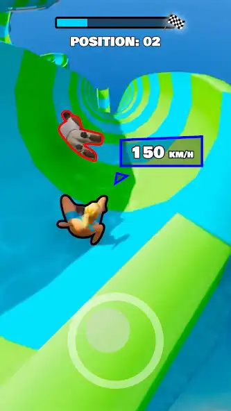 Play Aqua slides as an online game Aqua slides with UptoPlay