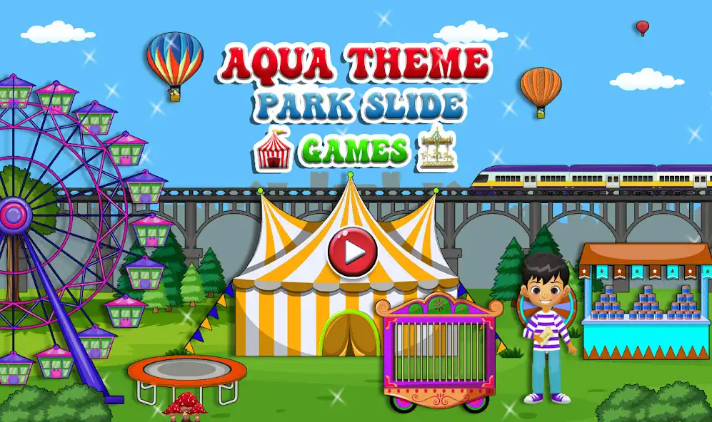 Play Aqua Theme Park Slide Games  and enjoy Aqua Theme Park Slide Games with UptoPlay
