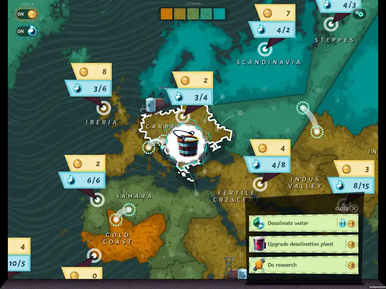 Play Aquation: The Freshwater Access Game as an online game Aquation: The Freshwater Access Game with UptoPlay