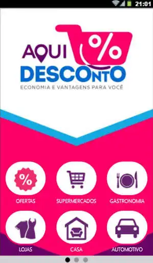 Play Aqui Desconto  and enjoy Aqui Desconto with UptoPlay