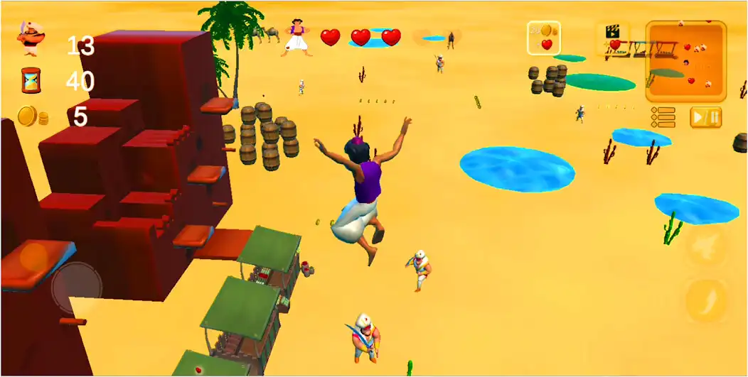 Play Arabian Nights 3D Game Aladdin  and enjoy Arabian Nights 3D Game Aladdin with UptoPlay