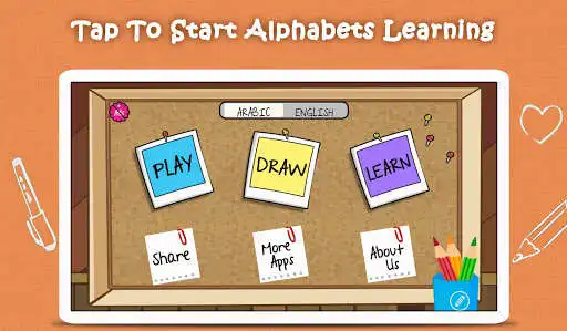 Play Arabic ABC World - Muslim Kids as an online game Arabic ABC World - Muslim Kids with UptoPlay