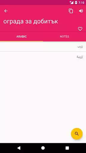 Play Arabic Bulgarian dictionary