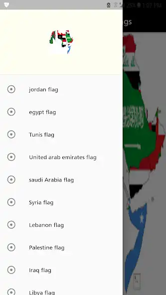 Play Arabic countries and flags as an online game Arabic countries and flags with UptoPlay