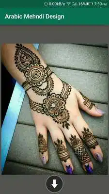 Play Arabic Mehndi Design  and enjoy Arabic Mehndi Design with UptoPlay