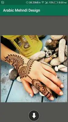 Play Arabic Mehndi Design