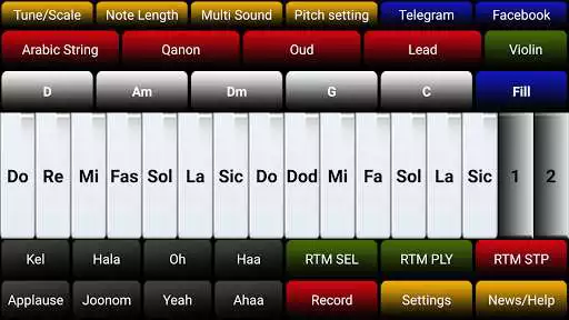 Play Arabic organ  and enjoy Arabic organ with UptoPlay