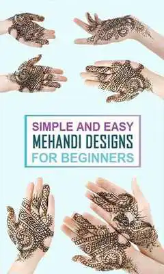 Play Arabic Simple Mehndi Design Collection