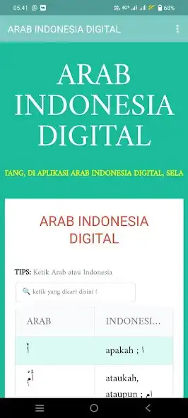 Play ARAB INDONESIA DIGITAL as an online game ARAB INDONESIA DIGITAL with UptoPlay