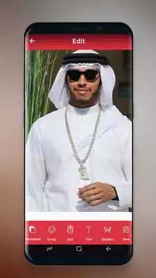 Play Arab Man Photo Suit Editor