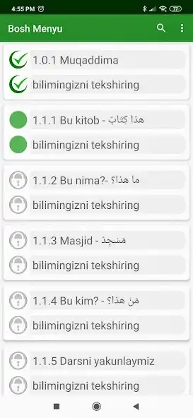 Play Arab Tili Darslari  and enjoy Arab Tili Darslari with UptoPlay