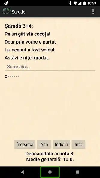 Play Șarade - Charades, Joc cuvinte  and enjoy Șarade - Charades, Joc cuvinte with UptoPlay