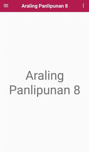 Play Araling Panlipunan 8  and enjoy Araling Panlipunan 8 with UptoPlay