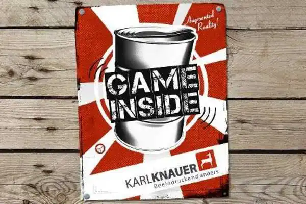 Play AR-App - Tin can throwing