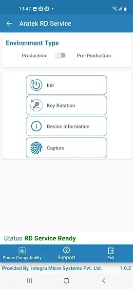 Play Aratek RD Service  and enjoy Aratek RD Service with UptoPlay