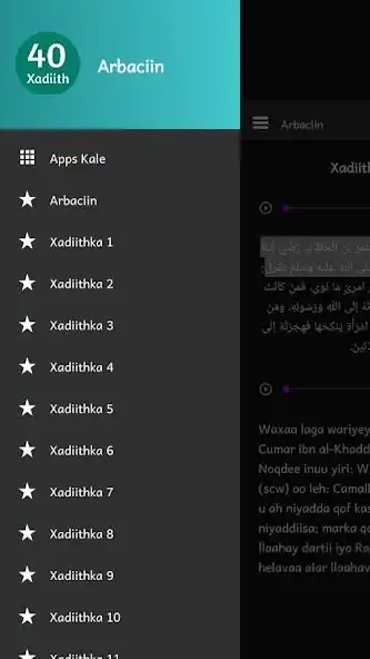 Play Arbaciin: 40 Xadith Somali MP3 as an online game online Arbaciin: 40 Xadith Somali MP3 with UptoPlay Play Arbaciin: 40 Xadith Somali MP3 as an online game Arbaciin: 40 Xadith Somali MP3 with UptoPlay