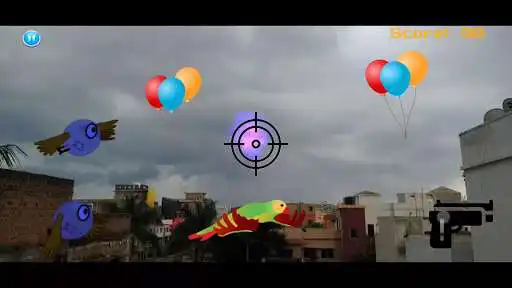 Play AR BirdShooter as an online game AR BirdShooter with UptoPlay