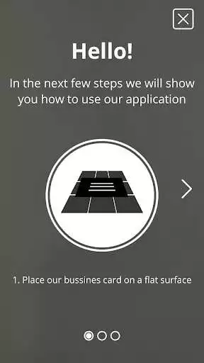 Play AR Business Card as an online game AR Business Card with UptoPlay