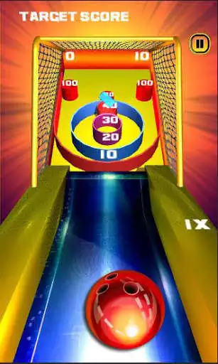 Play Arcade Fun Ball Roller - Skee Bowling  and enjoy Arcade Fun Ball Roller - Skee Bowling with UptoPlay