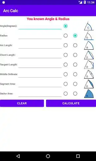 Play Arc Calculator - Circle Solver  and enjoy Arc Calculator - Circle Solver with UptoPlay