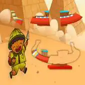 Free play online Archeologist Egypt Puzzle 2D Game APK