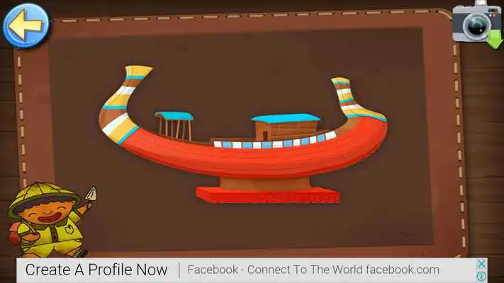 Play Archeologist Egypt Puzzle 2D Game