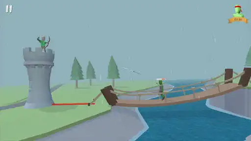 Play Archer Hero  - Archery Battle 3D as an online game Archer Hero  - Archery Battle 3D with UptoPlay