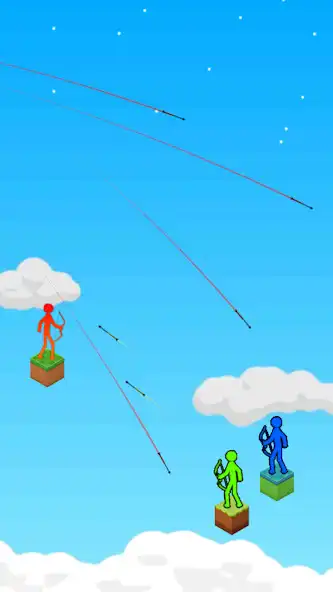 Play Archers: stickman legend as an online game Archers: stickman legend with UptoPlay