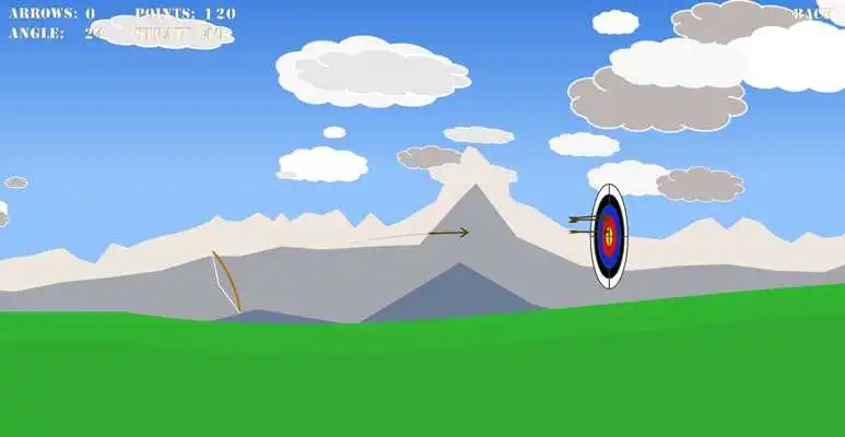 Play Archery 2D as an online game Archery 2D with UptoPlay