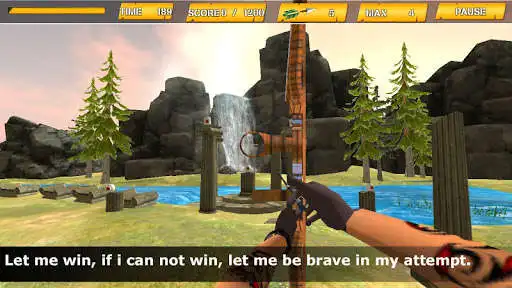 Play Archery 3D Game 2016 as an online game Archery 3D Game 2016 with UptoPlay