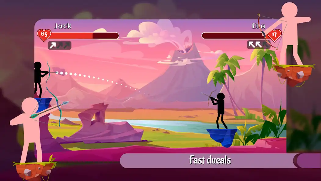 Play Archery Battle 2023 as an online game Archery Battle 2023 with UptoPlay