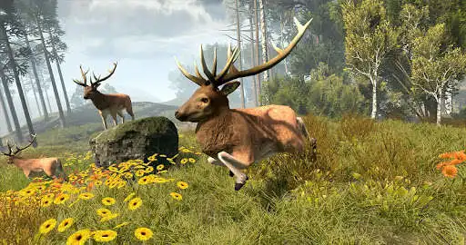 Play Archery Deer Hunter 2019 - Wild Deer Hunting Games as an online game Archery Deer Hunter 2019 - Wild Deer Hunting Games with UptoPlay