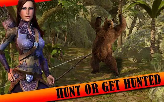 Play Archery Girl Animal Hunting 3D