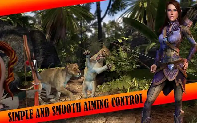 Play Archery Girl Animal Hunting 3D