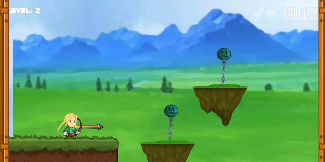 Play Archery hero as an online game Archery hero with UptoPlay