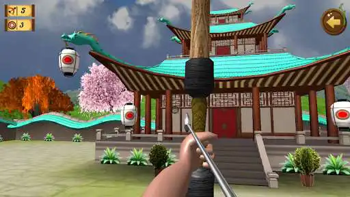Play Archery Hit as an online game Archery Hit with UptoPlay