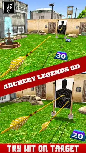 Play Archery Legends - Shooter Game as an online game Archery Legends - Shooter Game with UptoPlay