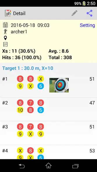 Play Archery Score Keeper Ultra as an online game Archery Score Keeper Ultra with UptoPlay